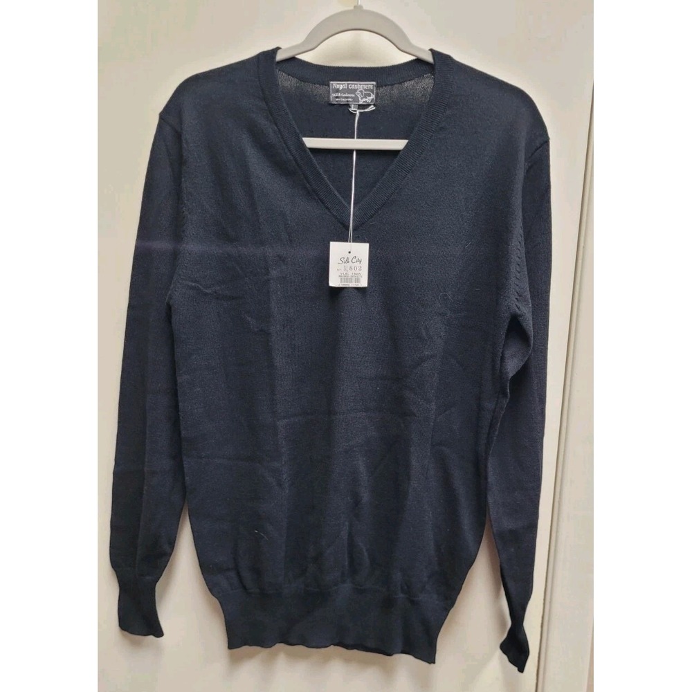 Royal Cashmere Silk & Cashmere Black Sweater Women's Size Large NWT - Picture 9 of 9